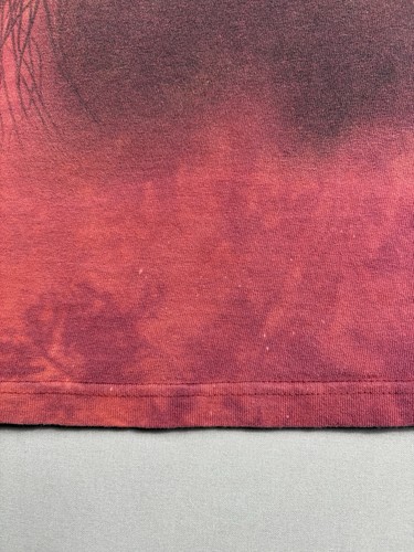 Vintage Y2K 2001 The Mountain T-Shirt Indianer Indianer rot Batik Gr. XL - Bild 13 von 23