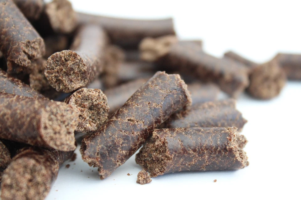 Bio Leinkuchen FEST Pferd Leinpellets Leinsticks nur deutsche Leinsaat - Bild 2 von 4