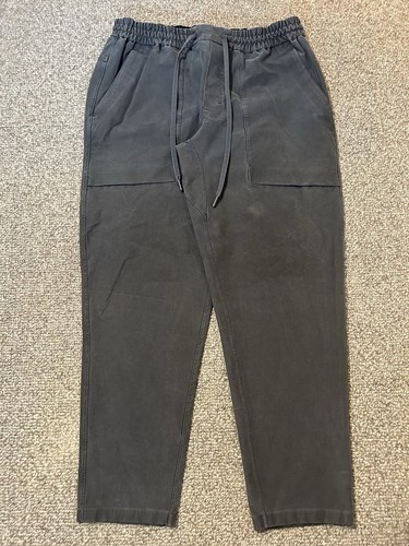 Lululemon Bowline Pants Joggers Men’s XL Graphite Grey Drawstring Cuffs - Picture 1 of 9