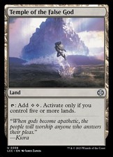 Temple of the False God - Commander: The Lost Caverns of Ixalan - Near Mint