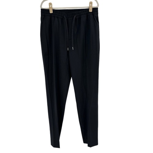 Sandro Paris Men's Fonte New Alpha Elasticated Straight-Leg Pants Size 46 | XXL - Picture 3 of 12