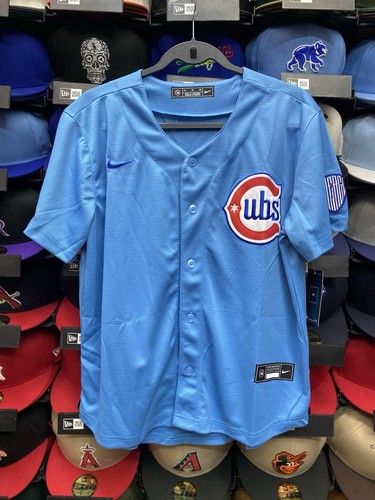 Chicago Cubs Youth/Child Alternate Blues Stitched Jersey (Sz XL) - Picture 1 of 5