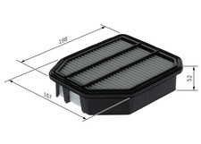 Fits BOSCH F 026 400 711 Air filter F 026 400 711 Air filter (Cartrid ⭐UK Stock⭐