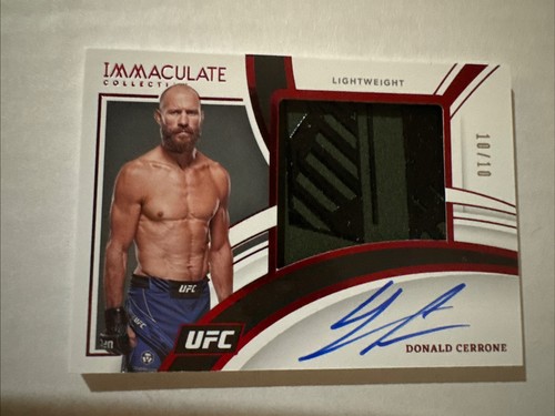 Donald Cerrone 2022 IMAC Auto Relic 10/10 UFC - 85 - Picture 1 of 2