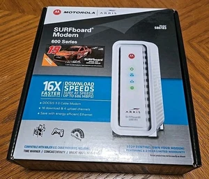 NEW Motorola Arris SURFBoard Modem Wi-Fi 600 Series Modèle: SB6183 (Boîte ouverte)
