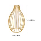 Hydroponics Vase Eisenkunst Glas Vasen Glasrohr Eisen Vase Hydroponics Pflanzer