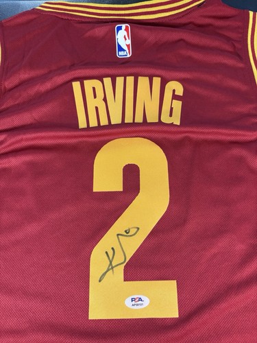Maglia Kyrie Irving autografata firmata Cleveland Cavaliers NBA rara Hot Psa Coa - Foto 9 di 24