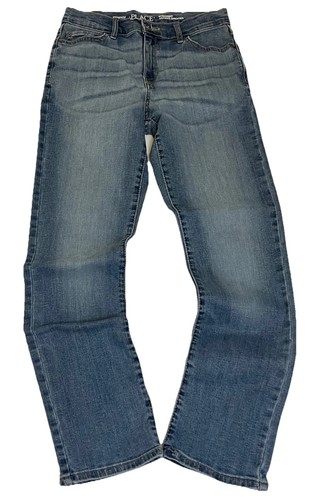 The Childrens Place Stretch Straight Jeans Girls Size 12 W:14 L: 36 - Picture 1 of 7
