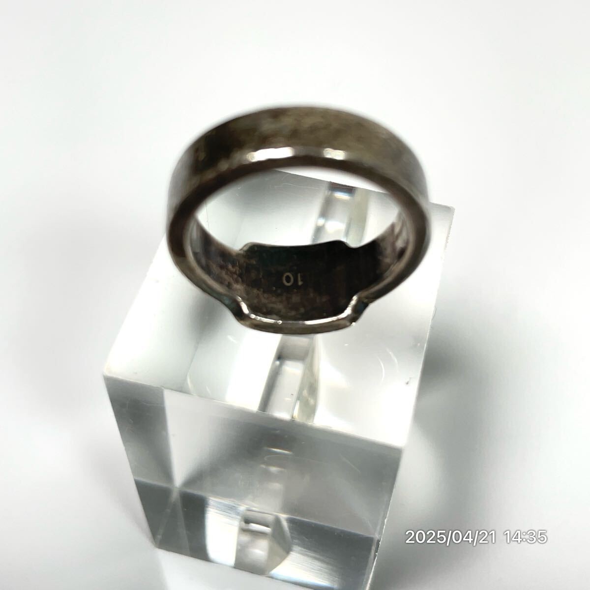 アクセサリー OLD GUCCI SILVER925 BLACK STONE RING Gucci Tiger Head Ring Silver 925 Ring Black Used Size 8.5 | eBay