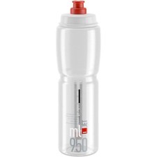 Elite Jet Biodegradable 950ml Water Bottle Red Cycling Hydration Drinks