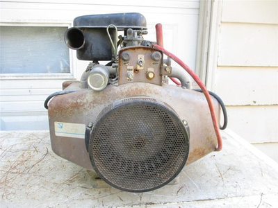 #ad Wisconsin Robin EY21W 16.5hp Twin 2cyl Opposed Gas Engine Vintage $450.00