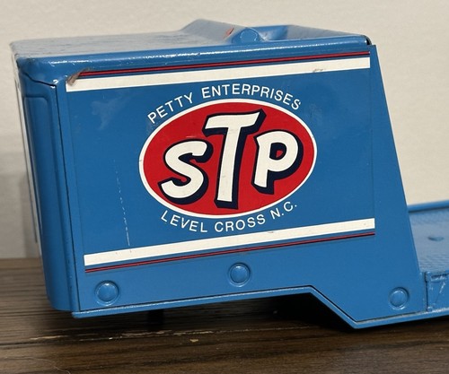 Vintage Diecast ERTL Company Semi Car Trailer ONLY Richard Petty #43 STP VG Cons - Bild 9 von 13