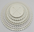 Vintage Wilton Round Cake Plates Stand Lot! 7! 18, 16, 14, 12, 10, 8, 6 Inches!