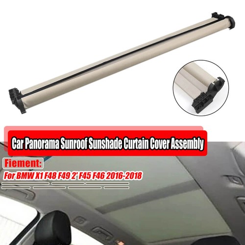 Car Panorama Sunroof Sunshade Curtain Cover For BMW X1 F48 F49 2' F46 2016-2018 - Picture 7 of 9