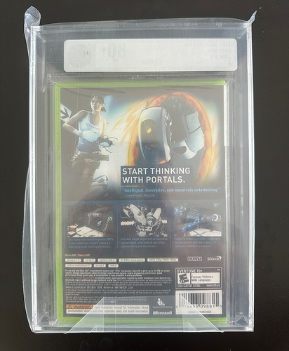 Portal 2 (XBOX 360, 2011) VGA 80+ Factory Sealed Brand New WATA Valve - Picture 2 of 2
