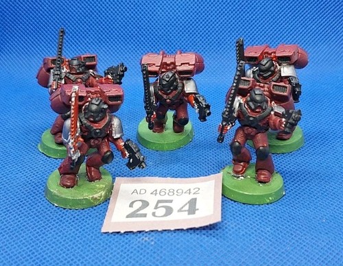 Warhammer 40K Space Marines Jump Pack Assault Squad Blood Angels Plastic