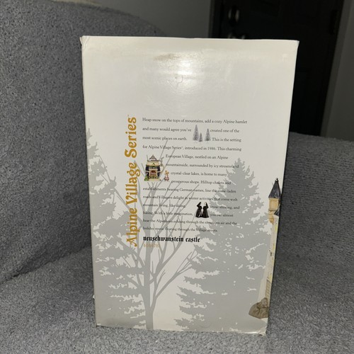 Dept 56 Alpine CASTELLO DI NEUSCHWANSTEIN 4044781 RITIRATO SUPER RARO! - Foto 10 di 13