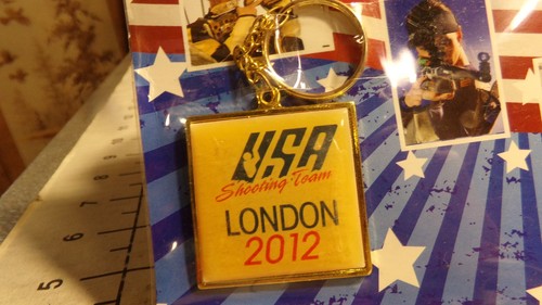 London 2012 USA Shooting Team Keychain - Picture 2 of 4