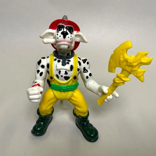 Teenage Ninja Turtles Figure Hot Spot Dalmatian Dog Playmates 1993 TMNT Vintage