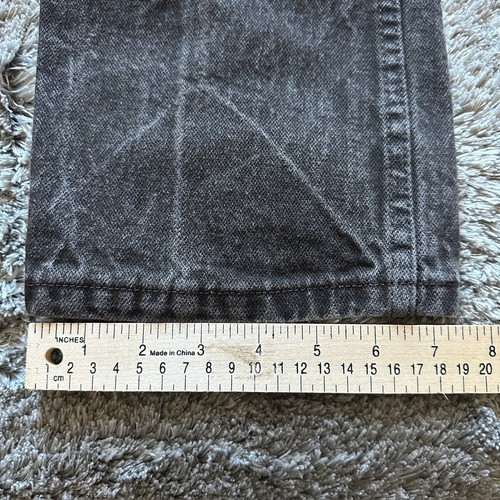 Jean Wrangler Para Hombre Corte Vaquero Calce Ajustado Negro Gris 936KCL Talla 30x30 - Imagen 10 de 10