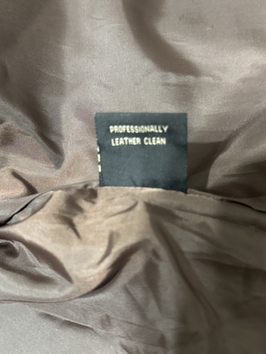 Guide Gear  100% Leather Blazer Jacket Brown Lined  Men’s Size XL Vintage - Picture 13 of 13