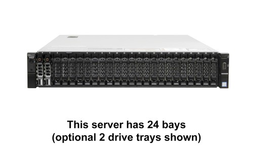 Dell PowerEdge R730XD Server 2x E5-2680 V4 = 28 Cores H730 128GB RAM 2x 1TB SSD - Picture 3 of 8