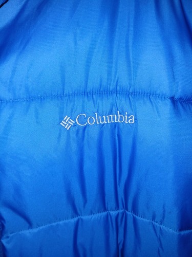 Neu mit Etikett Columbia Omni-Heat Thermo reflektierende Daunenjacke für Herren Größe 2 x L blau  - Bild 2 von 7