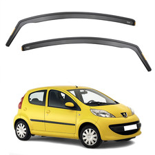 ISPEED Wind Deflectors for Peugeot 107 2005-2014 5-Door Hatchback 2pc Set