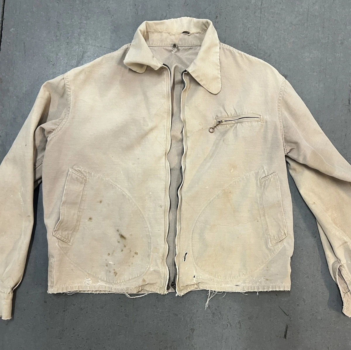 Cotton Regular 1940s Vintage Outerwear Coats & Jackets for Men for