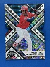2018 Panini Elite Extra Edition Status Die Cut Emerald #185 Willy Fana #/49