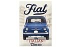 FIAT 500 Vintage METAL SIGN PLAQUE A6 A5 A4