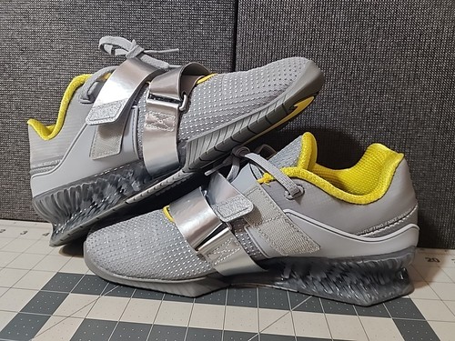 Nike Romaleos 4 Wolf Grey Lightening Cross Training Gym CD3463-002 Men Size 9.5 - Picture 10 of 19