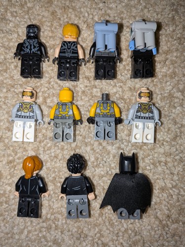 LEGO Minifigure Lot 11 Marvel & DC Mr Freeze Pepper Panther Batman Henchmen - Picture 2 of 2