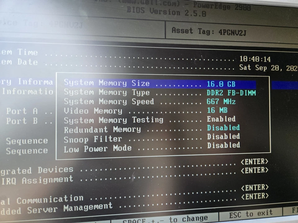 Dell Poweredge 2900 Server 2x Intel Xeon (TM) CPU 3.00GHz 4gb DDR2 Ultrium LTO 2 - Bild 2 von 4