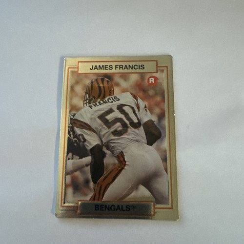 1990 HI-PRO Marketing NFL James Francis Cincinnati Bengals Card #31 - Picture 1 of 2