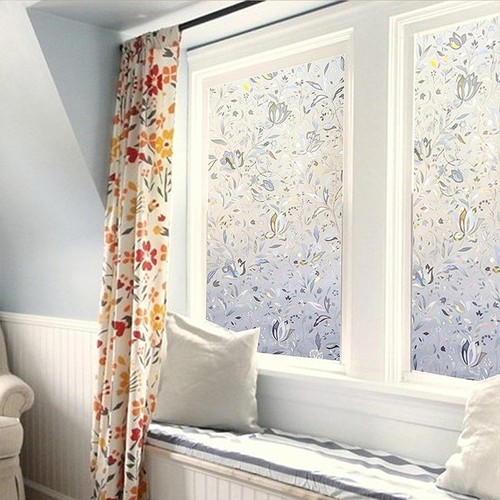 Decorative Window Privacy Film - Anti-UV 99% Protection, Easy Static Cling - Picture 5 of 8