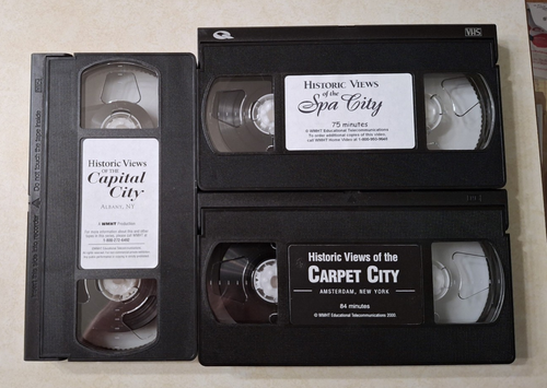 New York State NY Documentary VHS Lot History WMHT PBS Albany Amsterdam Saratoga - Picture 12 of 12