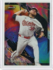 2024 Topps Finest Corbin Burnes Oil Spill Refractor Uncommon #123 Orioles SP MLB