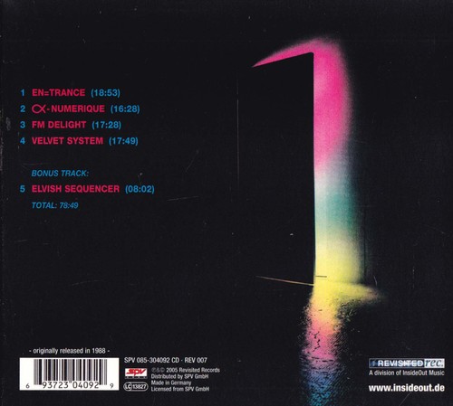 KLAUS SCHULZE En=Trance   CD NEW    [Digipak]  SirH70 - Picture 2 of 2