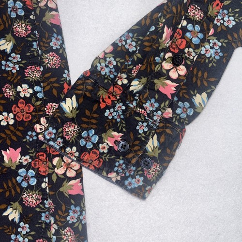 Camisa Denim & Flower Ricky Sing Manga Larga Para Hombre Talla S Patrón Floral - Imagen 4 de 12