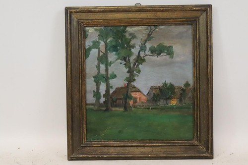 Lublin in Polen Ölgemälde signiert Emmanuel BACHRACH-BARÉE (1863-1943) (BM1149) - Bild 1 von 11