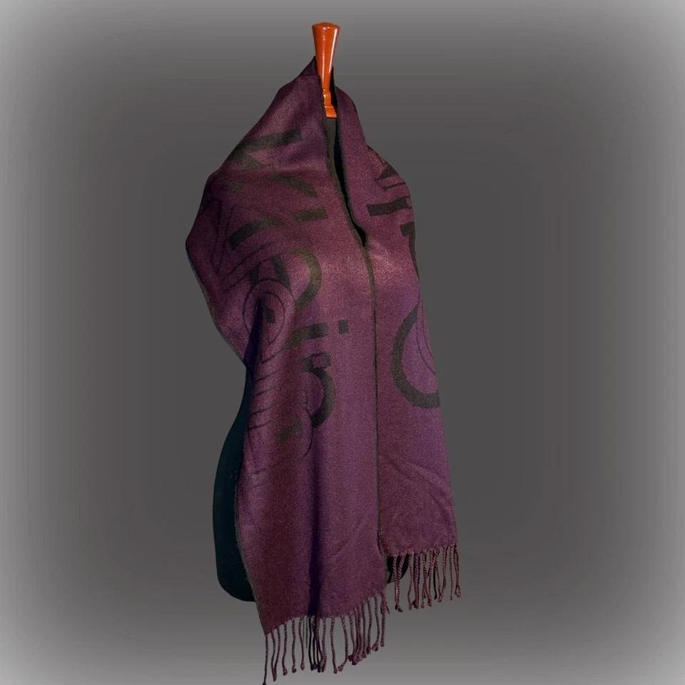 Mens Womens Winter Warm SCOTLAND Made 100% Authentic Scarf Scarves Plaid Wrap - Image 4 of 4