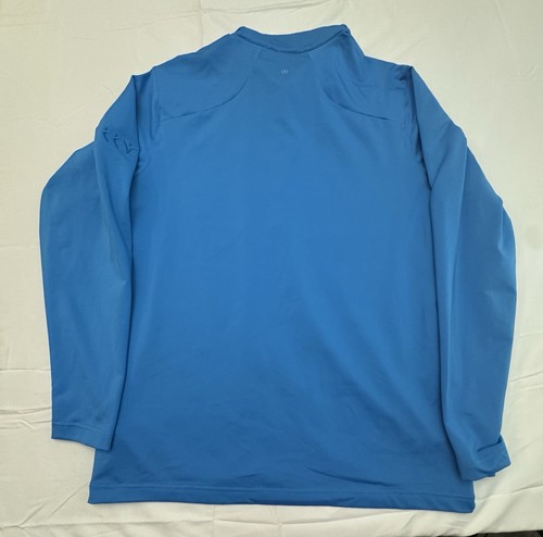 Ping 1/4 Zip Mens Large Golf Sensorcool Performance Lightweight Pullover Blue - Picture 6 of 8