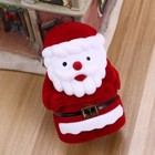 Classic Traditional Santa Storage Box Adorable Earrings Necklace