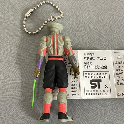 Tekken figure key chain Yoshimitsu rare retro namco Japan hobby m652 - Picture 4 of 4