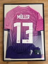 Signiertes DFB Deutschland Thomas Müller 24/25 EM Away Trikot Mit Zertifikat