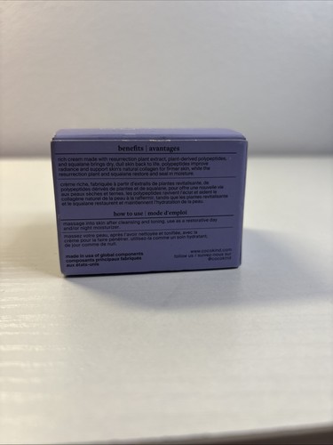 Crema polipéptida Cocokind Resurrection 1,7 fl oz nueva en caja - Imagen 3 de 6