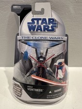 Star Wars Clone Wars 2008 Asajj Ventress Action Figure No. 15 Hasbro Box 10