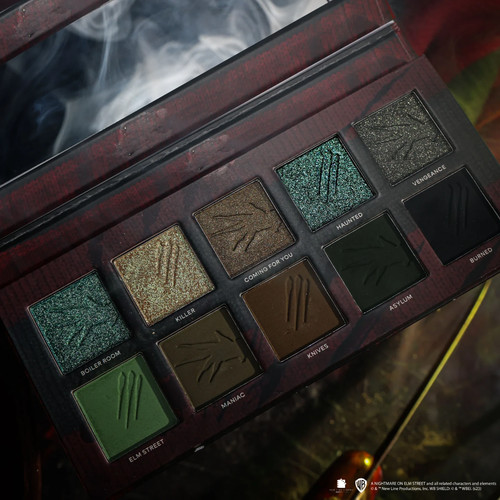 GLAMLITE X A NIGHTMARE ON ELM STREET "FREDDY KRUEGER" EYESHADOW PALETTE - Picture 2 of 4