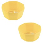  3 PCS Blumentopf Plastik Blumentopfdekoration Kleine Sukkulententöpfe